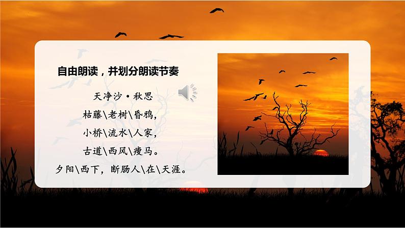第4课《古代诗歌四首——天净沙.秋思》课件2022—2023学年部编版语文七年级上册05