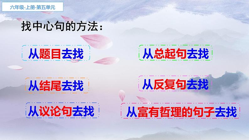 人教部编版六年级上册《夏天里的成长》课件04