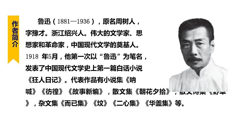 部编版九年级语文上册--15.故乡（精品课件）第5页