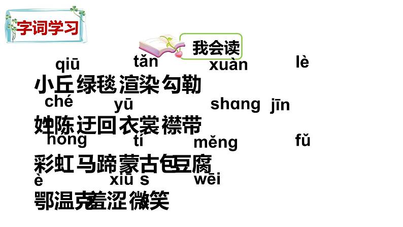 部编版六年级语文上册《草原》教学课件04