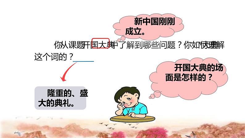 部编版六年级语文上册《开国大典》课件04