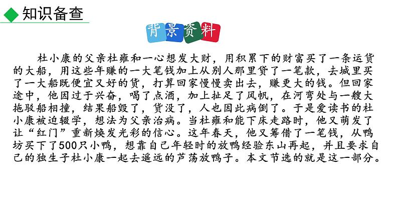 部编版九年级语文上册--17.孤独之旅1（精品课件）07