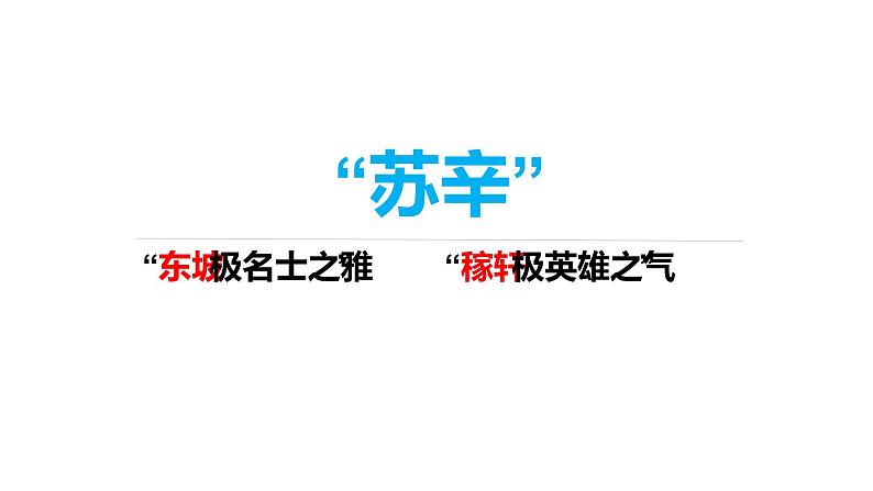 人教部编版九年级语文上册《丑奴儿 书博山道中壁》教学课件03