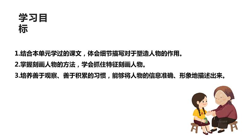 部编版七年级语文上册--第三单元 写作 写人要抓住特点 课件第4页