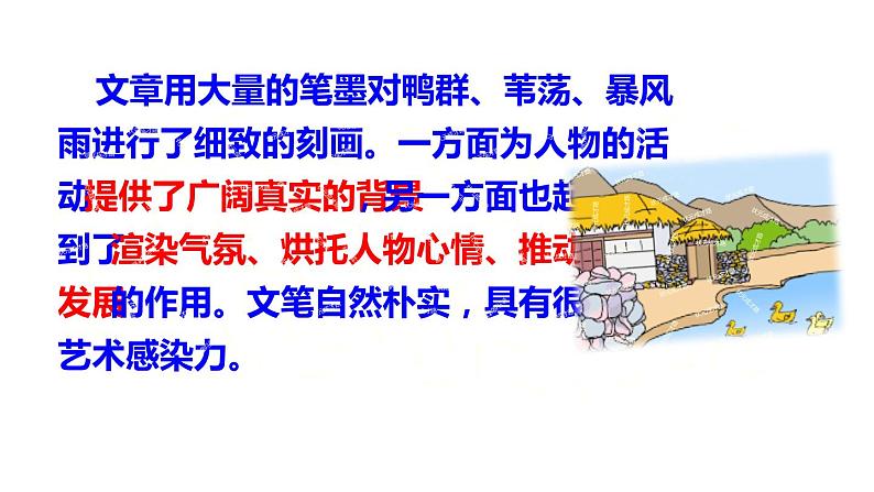 人教部编版九年级上册《孤独之旅》教学课件08