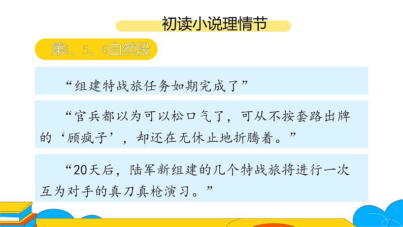 人教部编版九年级上册《走进小说天地》用小说要素解读小说教学课件06