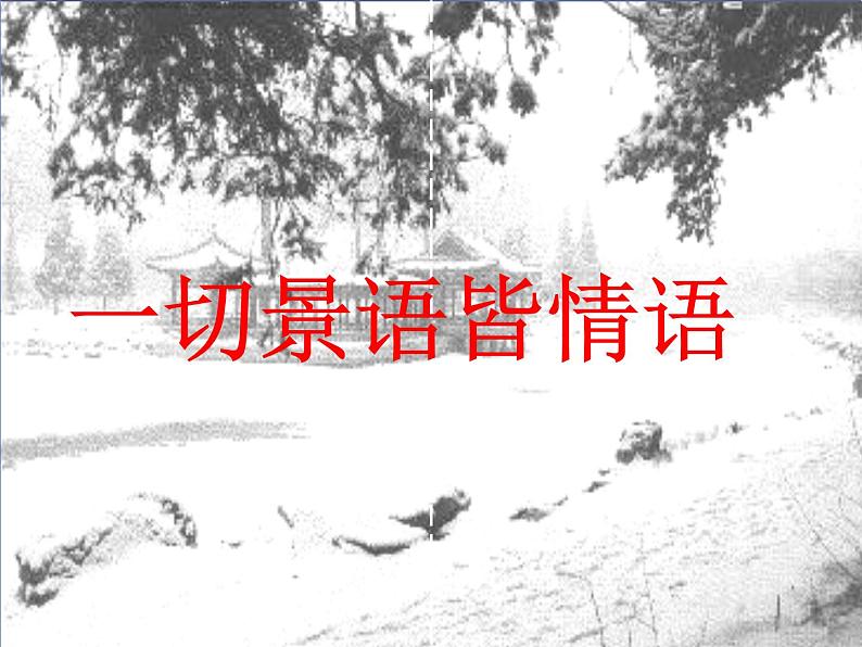 人教部编版九年级上册《湖心亭看雪》课件08