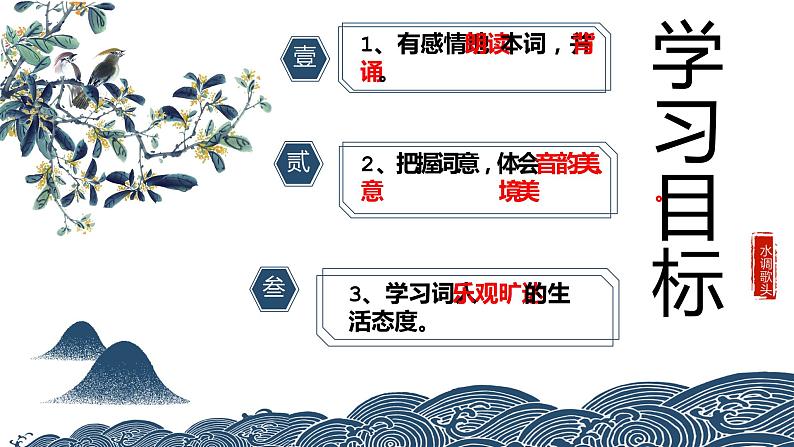 人教部编版九年级上册《水调歌头明月几时有》课件第3页