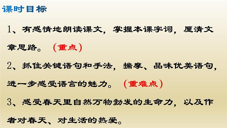 部编七年级语文上册春课件第3页