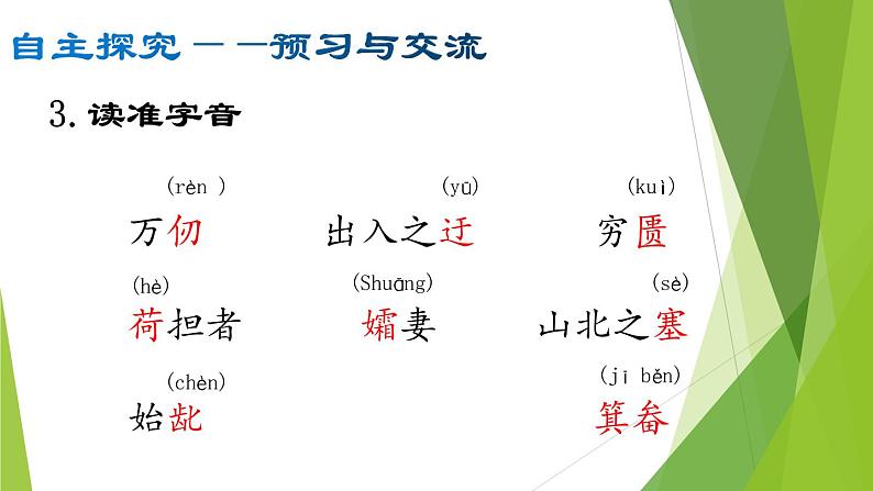 部编版八年级语文上册24.愚公移山课件08