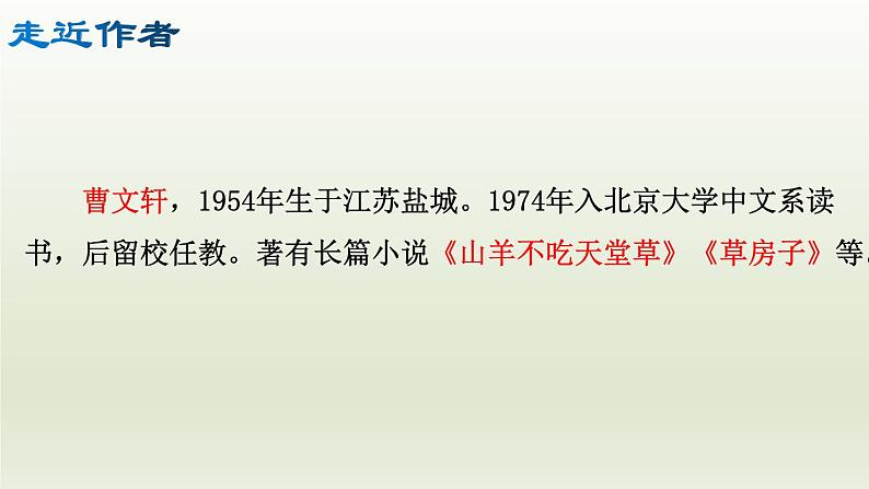部编版九年级语文上册17.孤独之旅课件第5页