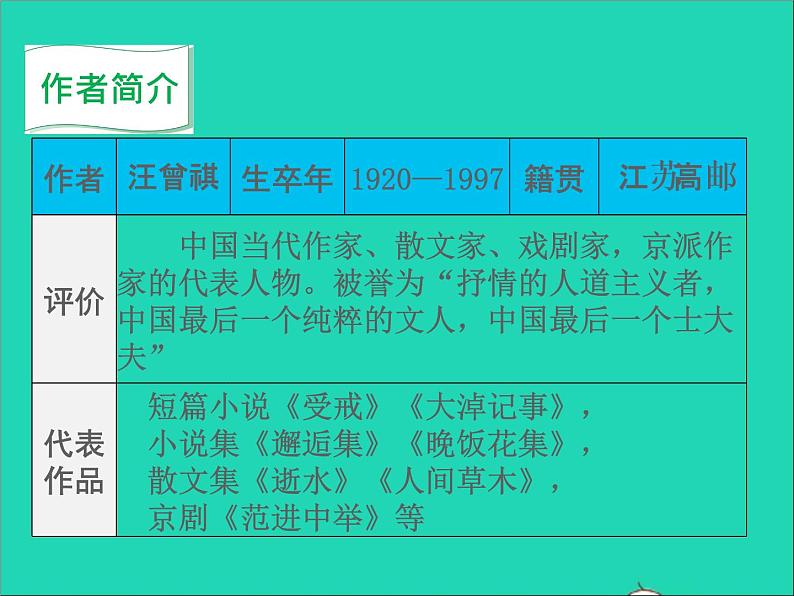 八年级语文上册第四单元17昆明的雨教学课件新人教版03