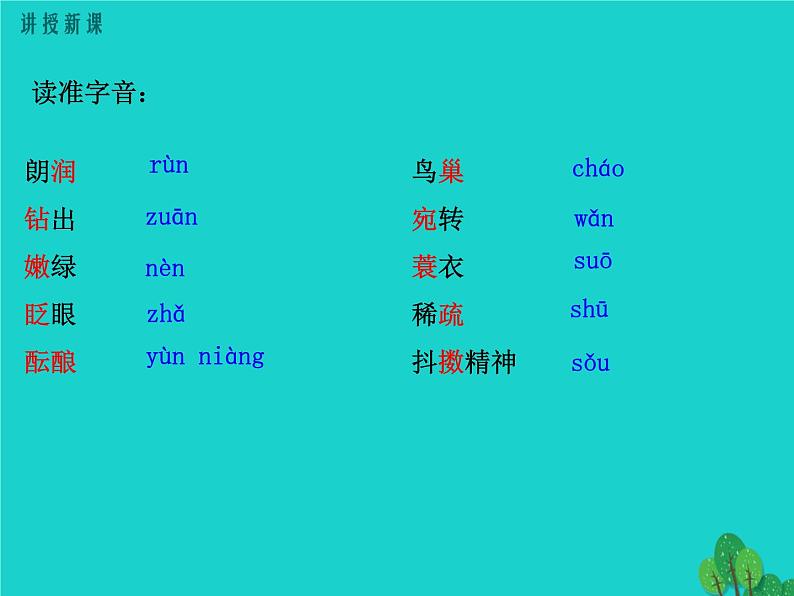 人教版（部编版）初中语文七年级上册 1 春  课件05