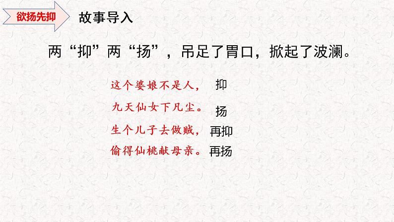 作文技法：欲扬先抑 平地惊雷  2022-2023学年中考写作指导第4页