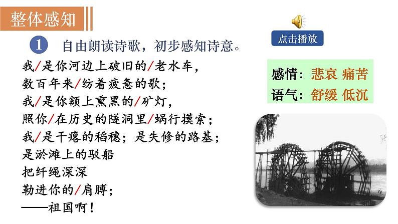 统编版九年级语文下册课件 第1单元 1  祖国啊，我亲爱的祖国06
