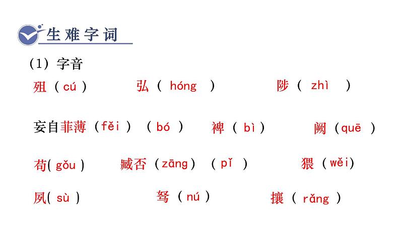 统编版九年级语文下册课件 第6单元 23  出师表05