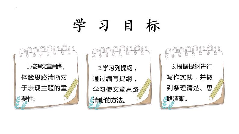 部编版七年级语文上册课件--第四单元“思路要清晰”第2页