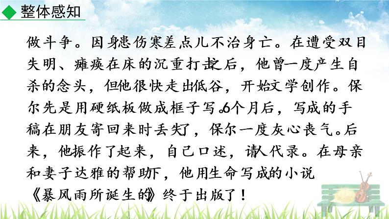 新人教部编版语文八年级下册《名著导读 《钢铁是怎样炼成的》：摘抄和做笔记》课件第6页