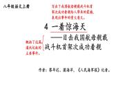 部编版语文八年级上册 4 一着惊海天——目击我国航母舰载战斗机首架次成功着舰 精讲课件