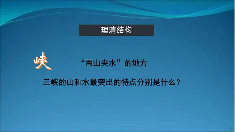 部编版语文八年级上册  10 三峡【第二课时】 课件04
