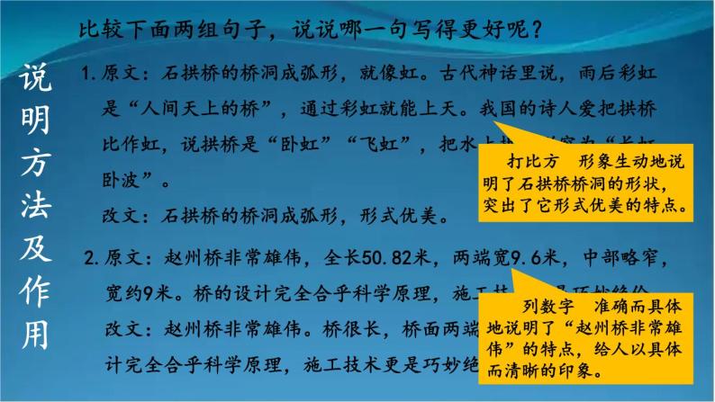部编版语文八年级上册  18 中国石拱桥【第二课时】 课件05