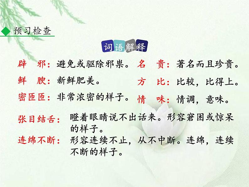 部编版八年级语文上册--17.昆明的雨（精品课件）第8页