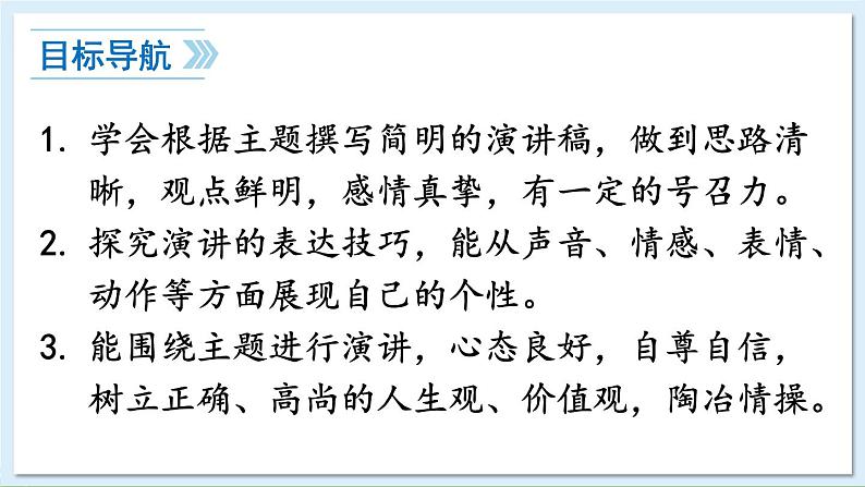 新课标人教版语文八年级下册 第四单元 任务三 举办演讲比赛 PPT课件第2页