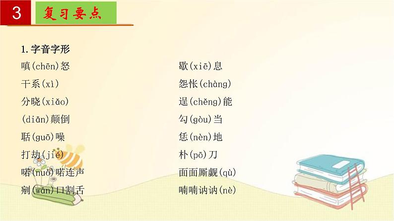 2022-2023学年九年级语文上册单元复习过过过（部编版）第六单元 【过知识】课件05
