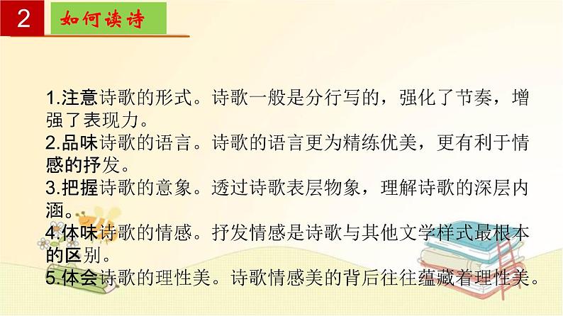 2022-2023学年九年级语文上册单元复习过过过（部编版）名著导读《艾青诗选》：如何读诗 【过知识】课件第3页