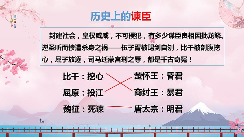 2022-2023学年人教部编版语文九年级下册第六单元21课《邹忌讽齐王纳谏》课件07