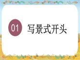 2023届人教部编版语文中考记叙文写作课件：作文精彩开头