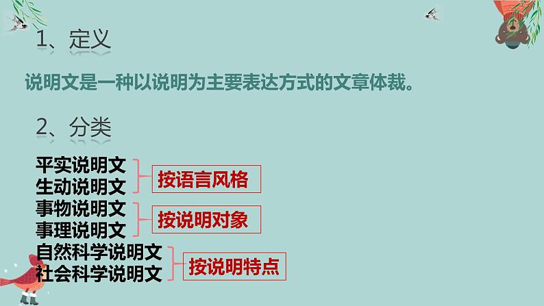 2023届人教部编版语文中考说明文阅读专题课件：说明文选择题03