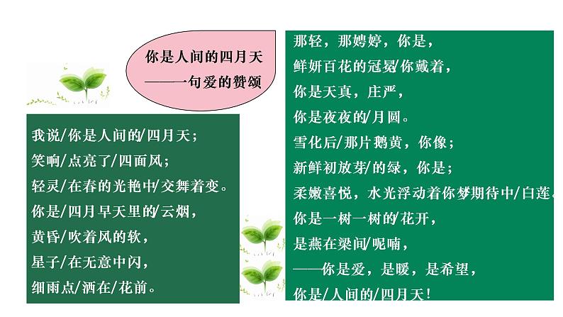 你是人间四月天 课件第6页