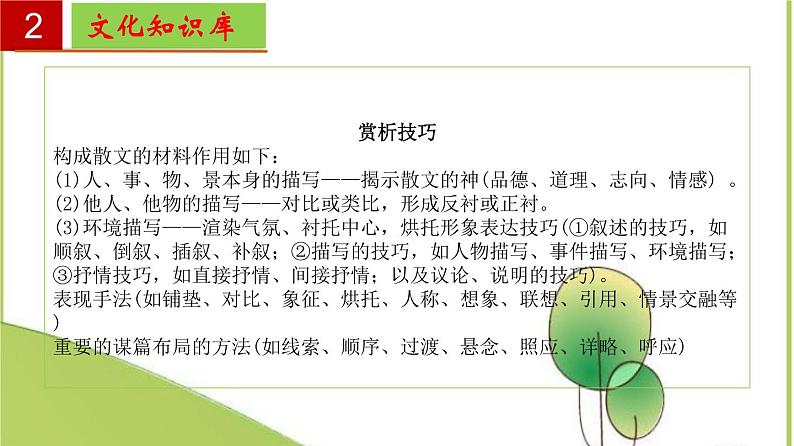 2022-2023学年八年级语文上册单元复习过过过（部编版）第二单元 【过知识】课件07