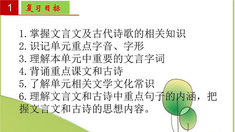 2022-2023学年八年级语文上册单元复习过过过（部编版）第三单元 【过知识】课件第2页