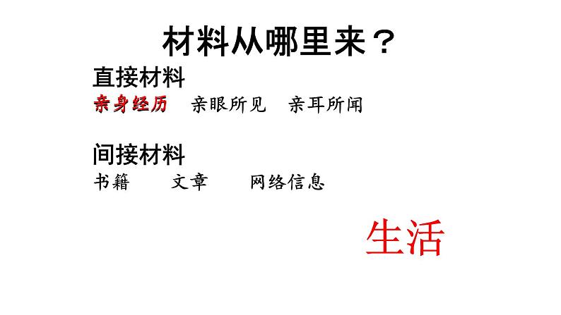 七下第四单元写作《怎样选材》课件第4页