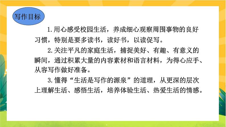人教版语文七上 第一单元写作指导（课件PPT+导学案）02