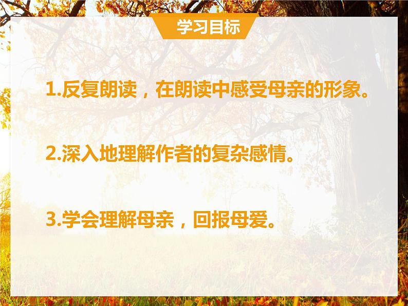 第5课《秋天的怀念》课件   部编版语文七年级上册第3页