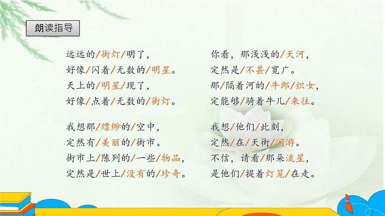 第20课《天上的街市》课件   部编版语文七年级上册第7页