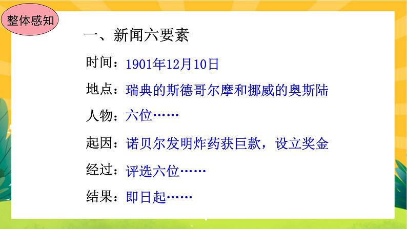 2《首届诺贝尔奖颁发》课件PPT+导学案+练习课件+课文朗读07