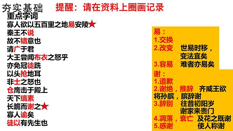 第10课《唐雎不辱使命》课件2021—2022学年部编版语文九年级下册第2页