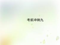 中考语文复习考前冲刺九课件