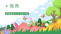 初中语文人教部编版九年级下册第一单元4 海燕精品说课课件ppt