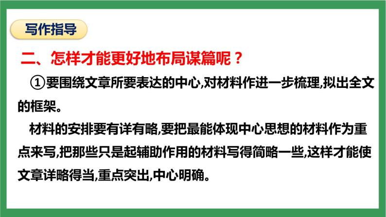 部编版9下语文 第3单元 写作 布局谋篇 课件+教案06