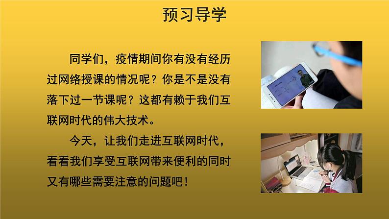【教学课件】综合性学习我们的互联网时代示范课件02