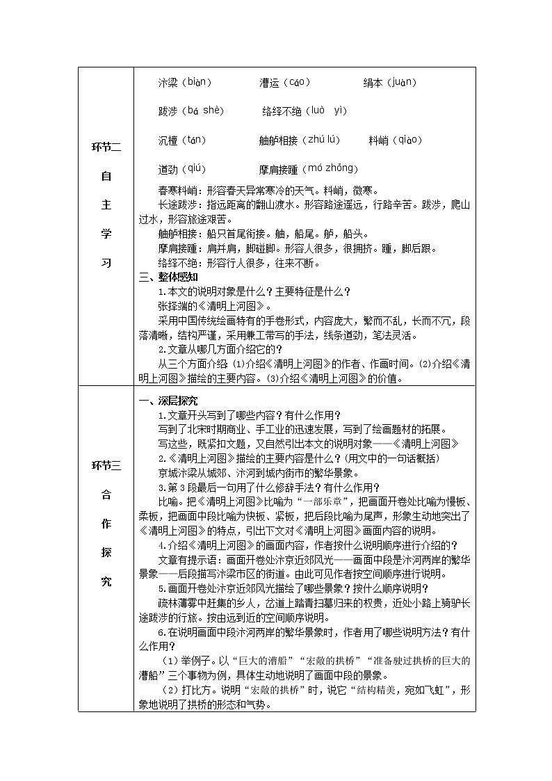 22《梦回繁华》课件PPT+导学案+练习课件+课文朗读02