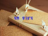 部编版九年级语文下册--第一单元《习作：学习扩写》教学课件