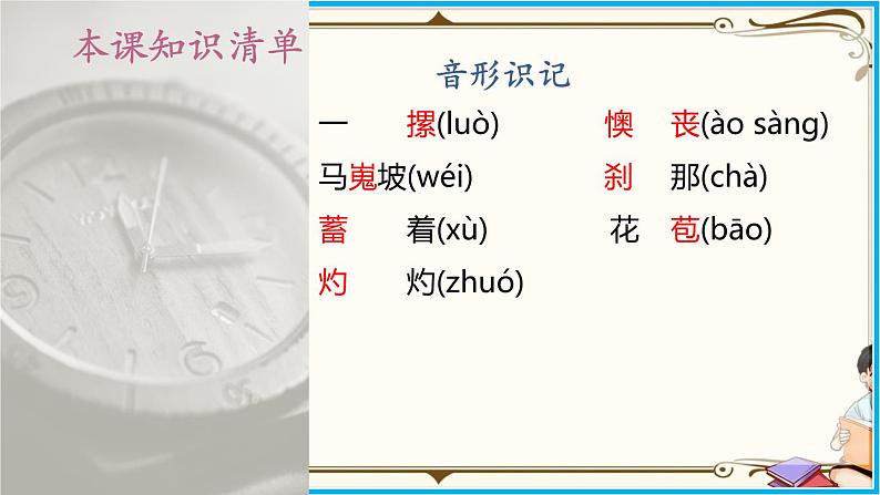 人教部编版语文七年级下册第五单元——19《 一棵小桃树》【PPT】第8页