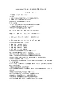 广西壮族自治区桂林市龙胜各族自治县2022-2023学年八年级上学期期中考试语文试题(含答案)
