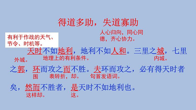 八年级上册 语文23 《孟子》三章 课件07